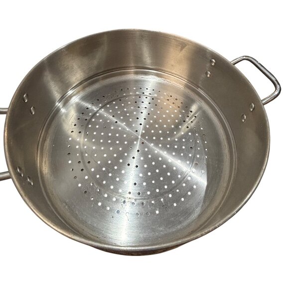 8-Qt Stainless Steel Steamer & Stock Pot Set With Glass Lid Belgique Classique - Picture 6 of 6